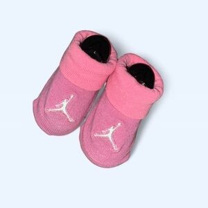 Air Jordan Infant (0-3mo) Booties - Hot Pink